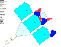 Paper Model of Trigonal Pyramidal Form (3)