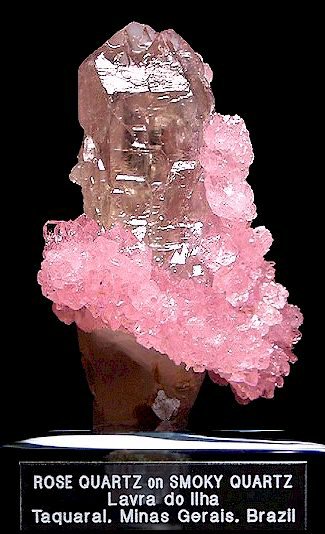 Museum Rose Quartz from Lavra da Ilha in Minas Gerais Brazil - Divulgando  Ciencia Singular